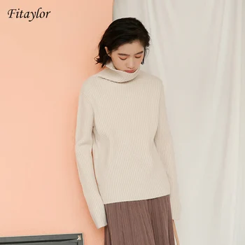 Fitaylor Women Slim Fit Turtleneck Knit Pullovers Spring Casual Female Long Sleeve Knitted Sweater Korean Ladies Knitwear Tops
Fitaylor Women Slim Fit Turtleneck Knit Pullovers Spring Casual Female Long Sleeve Knitted Sweater Korean Ladies Knitwear Tops