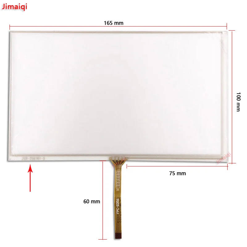 165*100 mm 165mm * 100 mm 4Pin Resistive 7" inch Touch Screen Panel Digitizer sensor for Car DVD PLC FPC-0356 ZCR-2567R1-2 5 8
165*100 mm 165mm * 100 mm 4Pin Resistive 7" inch Touch Screen Panel Digitizer sensor for Car DVD PLC FPC-0356 ZCR-2567R1-2 5 8