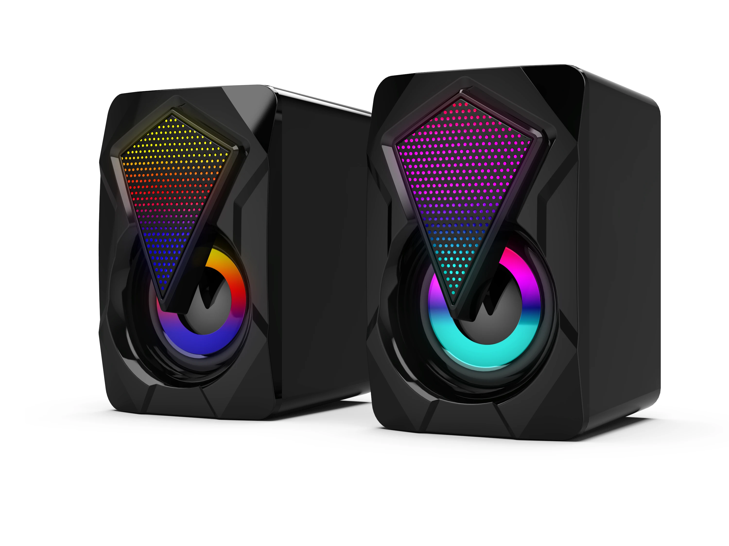 2020 USB Wired Mini Speaker Portable Stereo Subwoofer With LED Colorful Lights For Laptop Desktop/Mobile Phone/MP3/MP4/DVD
2020 USB Wired Mini Speaker Portable Stereo Subwoofer With LED Colorful Lights For Laptop Desktop/Mobile Phone/MP3/MP4/DVD