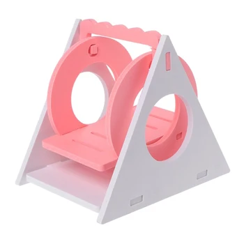 Hamster Toy Cartoon Ecological Wood Waterproof Fitness Anti-Mite Squirrel Hedgehog Gift Non-toxic Small Pet Home Triangle Swing 
Hamster Toy Cartoon Ecological Wood Waterproof Fitness Anti-Mite Squirrel Hedgehog Gift Non-toxic Small Pet Home Triangle Swing