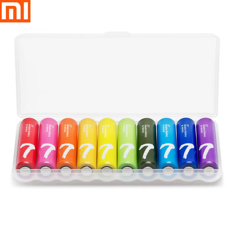 10PCS/Lot For XIAOMI ZMI ZI7 AAA for Camera Mouse Keyboard Controller Toys lkaline Battery Rainbow Disposable Batteries Kit
10PCS/Lot For XIAOMI ZMI ZI7 AAA for Camera Mouse Keyboard Controller Toys lkaline Battery Rainbow Disposable Batteries Kit