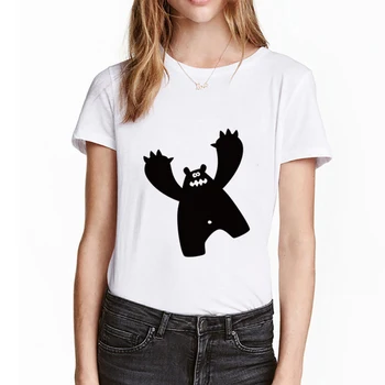 T Shirts Women Halloween Style Small Bear Skull Printed Female T Shirt O-Neck T-Shirt Short Sleeve Tops Kawaii Korean Tops
T Shirts Women Halloween Style Small Bear Skull Printed Female T Shirt O-Neck T-Shirt Short Sleeve Tops Kawaii Korean Tops