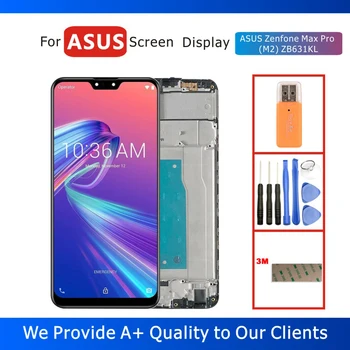 Tested 6.2" LCD Display for ASUS Zenfone Max Pro (M2) ZB631KL Display with Touch Screen Digitizer Assembly Frame Replacement
Tested 6.2" LCD Display for ASUS Zenfone Max Pro (M2) ZB631KL Display with Touch Screen Digitizer Assembly Frame Replacement