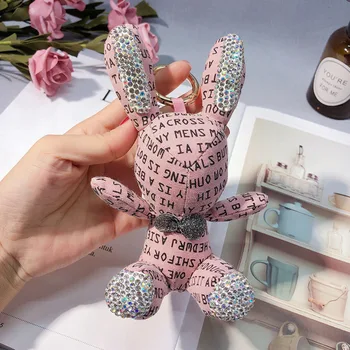 Japanese Lovely Diamond Sitting Position Letter Rabbit Key Chain Female 2020 New Accessories C856
Japanese Lovely Diamond Sitting Position Letter Rabbit Key Chain Female 2020 New Accessories C856