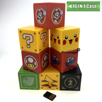 16 in 1 for Nintend Switch Case Portable Nintendo Switch Lite Game Cards Storage Hard Shell for Nintendo Switch Games Accessorie
16 in 1 for Nintend Switch Case Portable Nintendo Switch Lite Game Cards Storage Hard Shell for Nintendo Switch Games Accessorie
