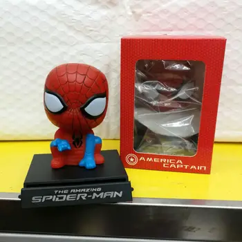 10cm Marve Spiderman Captain America Action figure Spider-man Movie Anime Doll Toy Collection Model Toy for friends gift
10cm Marve Spiderman Captain America Action figure Spider-man Movie Anime Doll Toy Collection Model Toy for friends gift