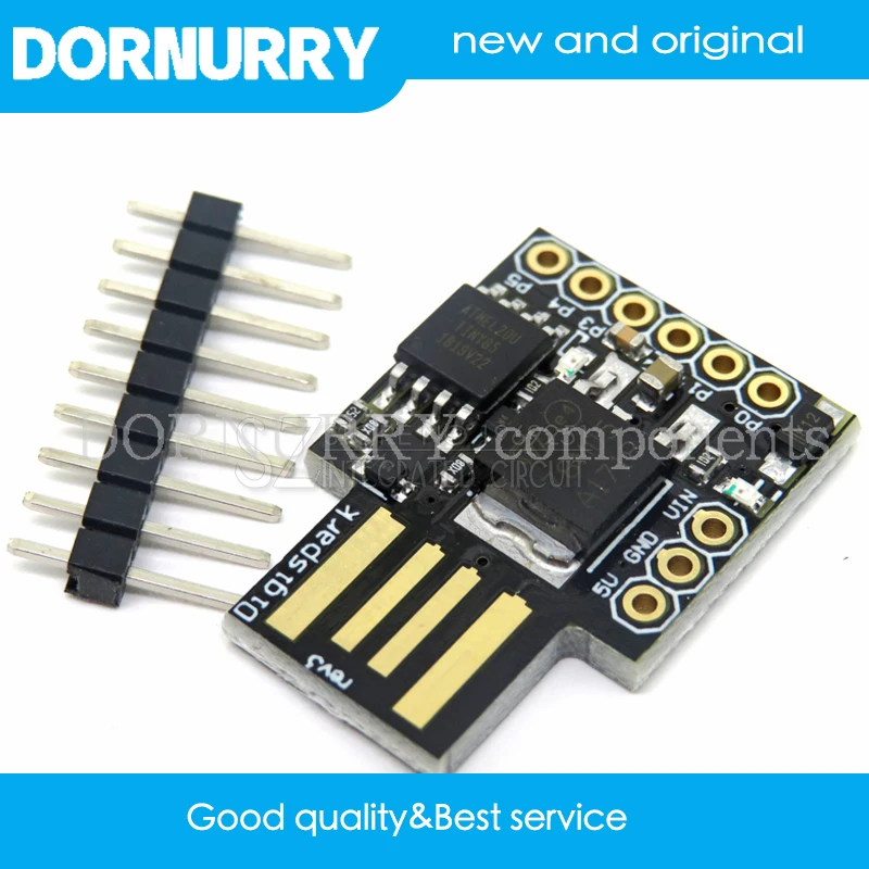 50PCS Digispark kickstarter miniature for Arduino ATTINY85 usb development board DORNURRY
50PCS Digispark kickstarter miniature for Arduino ATTINY85 usb development board DORNURRY