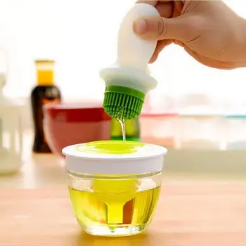 Silicone Barbecue Oil Brush Set With Sauce Bowl Oil Dispenser For BBQ Grilling Kitchen Baking Pastry Tools
Silicone Barbecue Oil Brush Set With Sauce Bowl Oil Dispenser For BBQ Grilling Kitchen Baking Pastry Tools