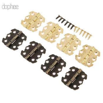 dophee 20pcs Small Flower Cabinet Door Hinge Door Butt Hinges For DIY Box 6 Holes Bronze Tone Bag Accessory 29*37mm
dophee 20pcs Small Flower Cabinet Door Hinge Door Butt Hinges For DIY Box 6 Holes Bronze Tone Bag Accessory 29*37mm