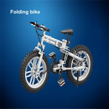 242+PCS DIY 7072 Building Blocks Technic Folding Bicycle Assembled Technology Series Blocks Educational Toy for Kids
242+PCS DIY 7072 Building Blocks Technic Folding Bicycle Assembled Technology Series Blocks Educational Toy for Kids