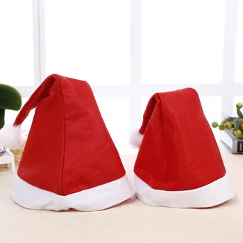 Adult Santa Christmas Hats Kids Headwear Funny Christmas Hats Red Simple 12pcs Gorro Navidad Christmas Decoration EB50CH
Adult Santa Christmas Hats Kids Headwear Funny Christmas Hats Red Simple 12pcs Gorro Navidad Christmas Decoration EB50CH