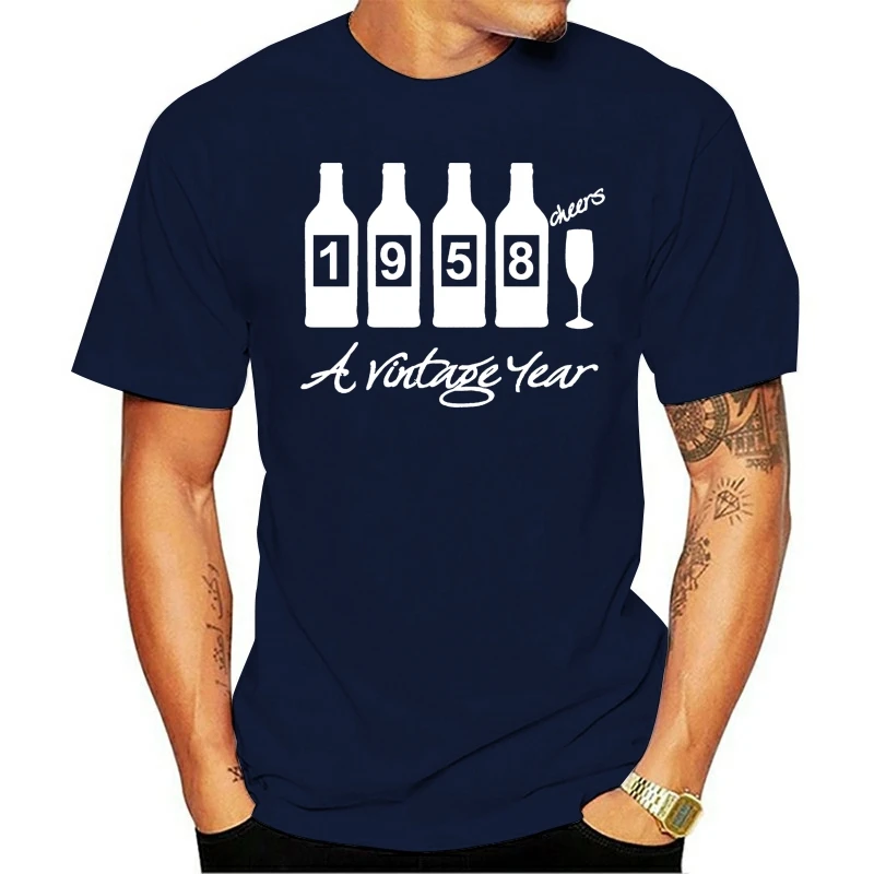 Bottles 1958 Mens Funny 61St Birthday T-Shirt 61 Year Old Gift Present Festive Tee Shirt 
Bottles 1958 Mens Funny 61St Birthday T-Shirt 61 Year Old Gift Present Festive Tee Shirt