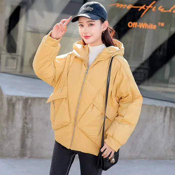 Women Winter parka oversize bubble coat puffer jacket with Hoodies 
Women Winter parka oversize bubble coat puffer jacket with Hoodies
