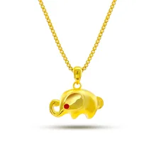 100% 18K AU750 Gold Necklace Chain Lovely Baby Elephant for Women Party Fine Jewelry Gift Real 24K 999 Yellow Gold Pendant
100% 18K AU750 Gold Necklace Chain Lovely Baby Elephant for Women Party Fine Jewelry Gift Real 24K 999 Yellow Gold Pendant