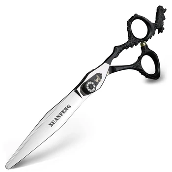 7 Inch Professional Hairdressing Scissors Faucet Handle Cutting Scissors Barber Shop Japanese Stainless Steel Scissors
7 Inch Professional Hairdressing Scissors Faucet Handle Cutting Scissors Barber Shop Japanese Stainless Steel Scissors