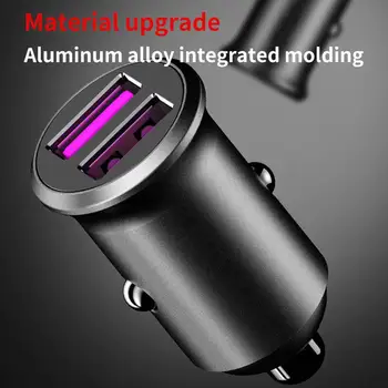 Car Charger Quick Charging Car Phone Adapter Car Plug Double USB Charging Slots Intelligent Charging For Smart Phone Tablet
Car Charger Quick Charging Car Phone Adapter Car Plug Double USB Charging Slots Intelligent Charging For Smart Phone Tablet
