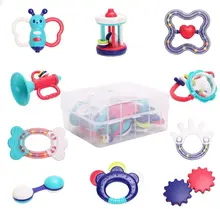 Baby Rattle Teether Baby Toys - 10pcs Shaker, Grab, Shaking Bell Rattle Set Infant Newborn Toys with Storage Box Gift for 
Baby Rattle Teether Baby Toys - 10pcs Shaker, Grab, Shaking Bell Rattle Set Infant Newborn Toys with Storage Box Gift for