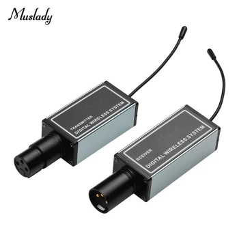 Muslady UR-4 Digital Wireless Mic with XLR Transmitter Receiver Built-in Battery Connect Audio Mixer Loudspeaker DSLR Amplifier
Muslady UR-4 Digital Wireless Mic with XLR Transmitter Receiver Built-in Battery Connect Audio Mixer Loudspeaker DSLR Amplifier