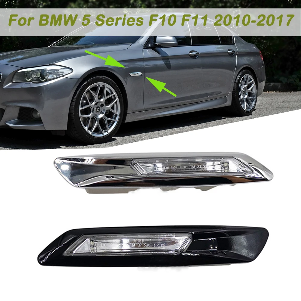 1 пара автомобильных передних боковых габарисветильник для BMW 5 серии F10 F11 2010-2013-2015-2017, светодиодный индикатор поворота
1 пара автомобильных передних боковых габарисветильник для BMW 5 серии F10 F11 2010-2013-2015-2017, светодиодный индикатор поворота