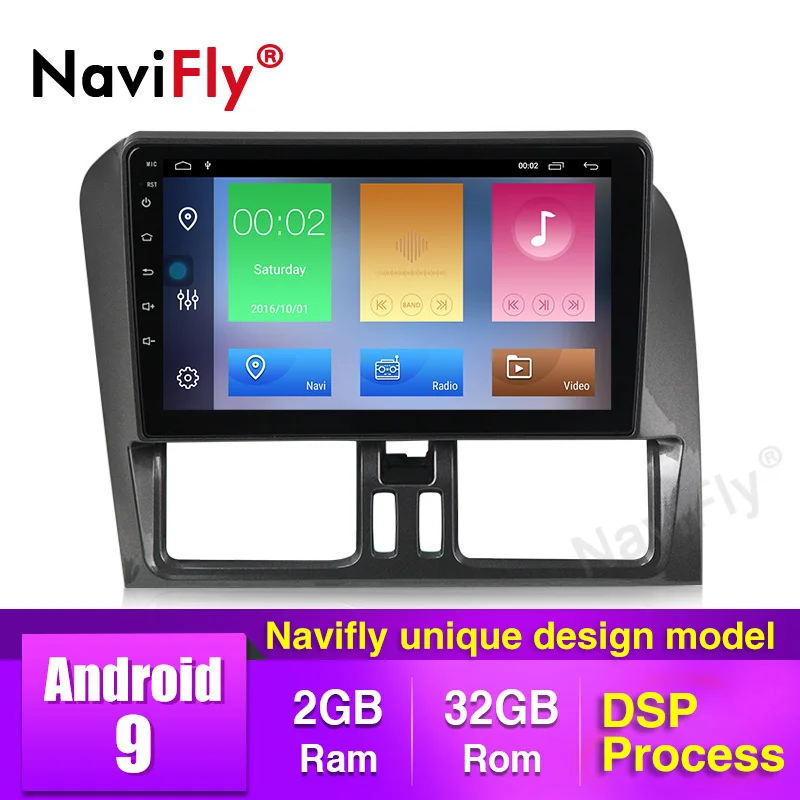 NaviFly Android 9.0 Car Multimedia Player 2din autoradio for Volvo XC60 2009 2010 2011 2012 with wifi DVR view camera BT OBD2
NaviFly Android 9.0 Car Multimedia Player 2din autoradio for Volvo XC60 2009 2010 2011 2012 with wifi DVR view camera BT OBD2