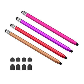 2 in 1 Universal Touchscreen Stylus Pen for All Touchscreen Tablets Cell Phones with 8 Extra Replaceable Soft Rubber Tips
2 in 1 Universal Touchscreen Stylus Pen for All Touchscreen Tablets Cell Phones with 8 Extra Replaceable Soft Rubber Tips