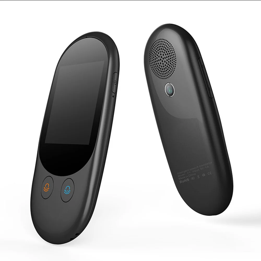 NEW Arrival 2019 F1 Portable Voice Translator Real Time Multi-Languages 2.4 Inch Touch Screen Wifi Smart Offline Translation
NEW Arrival 2019 F1 Portable Voice Translator Real Time Multi-Languages 2.4 Inch Touch Screen Wifi Smart Offline Translation
