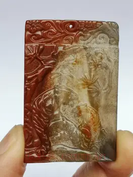 YIZHU CULTUER ART 100% Natural Hand-carved Chinese Jade Necklace Pendant Force Tiger Trinket Gift
YIZHU CULTUER ART 100% Natural Hand-carved Chinese Jade Necklace Pendant Force Tiger Trinket Gift