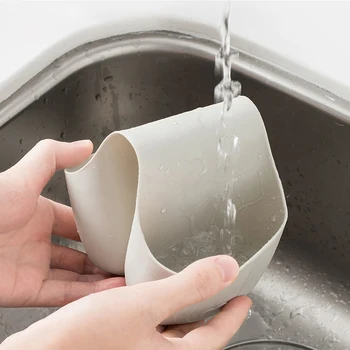 Sink Drain Bag Light Gray Silicone Material Drain Storage Quick Installation Bottom Hollow Design Easy To Clean
Sink Drain Bag Light Gray Silicone Material Drain Storage Quick Installation Bottom Hollow Design Easy To Clean