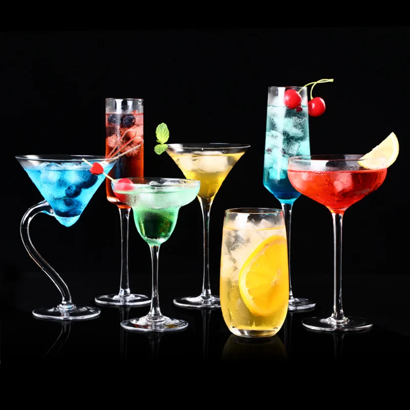 

Creative Bar Utensils Cocktail Glass Personalized Vodka Champagne Goblet Martini Glass Vampire Bar Glass Cup Bartender Wine Set