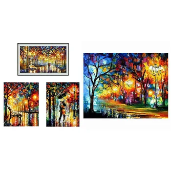4 set 5D Diy Diamond Painting Home Decor Embroidery - 1 set Woods at night after rain & 3 set Rainy night street view
4 set 5D Diy Diamond Painting Home Decor Embroidery - 1 set Woods at night after rain & 3 set Rainy night street view