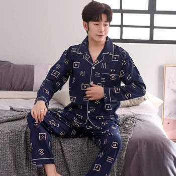 XIZOU IMen Pyjama Set Soft Long Seleeve 2 Pcs Sleepwear Suit New Male Sleep Clothing Night Home Wear Casual Pajama Pijamas
XIZOU IMen Pyjama Set Soft Long Seleeve 2 Pcs Sleepwear Suit New Male Sleep Clothing Night Home Wear Casual Pajama Pijamas