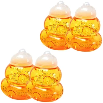 Hot SV-4 Pack Wasp Trap and Hornet Trap Yellow Jackets Bee Catcher, Reusable Hanging Or Tabletop Outdoor
Hot SV-4 Pack Wasp Trap and Hornet Trap Yellow Jackets Bee Catcher, Reusable Hanging Or Tabletop Outdoor