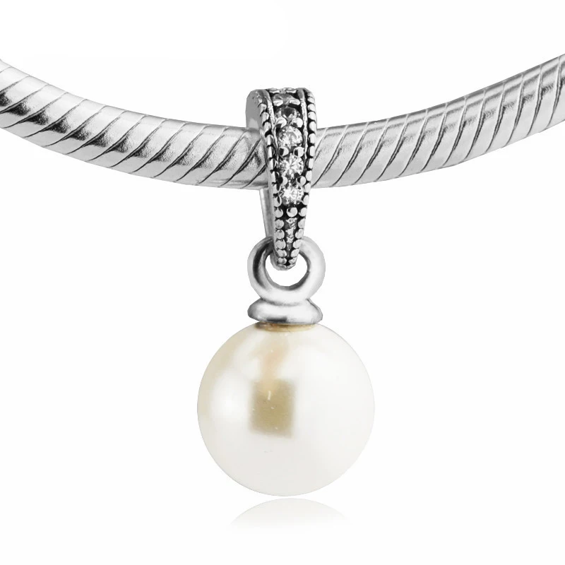 Elegant Beauty White Pearl Charms for Bracelets & Bangles DIY Jewelry Women Fine 925 Sterling Silver Charms for Jewelry Making 
Elegant Beauty White Pearl Charms for Bracelets & Bangles DIY Jewelry Women Fine 925 Sterling Silver Charms for Jewelry Making