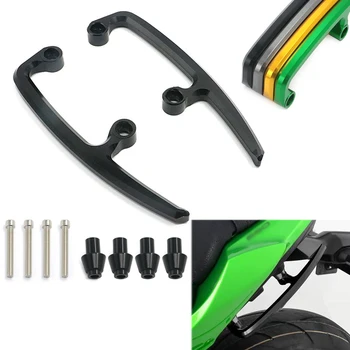 17 18 Z650 Rear Passenger Pillion Seat Grab Handle Bar Hand Rail Armrest For Kawasaki Ninja 650 2017 2018 Motorbike CNC Aluminum 
17 18 Z650 Rear Passenger Pillion Seat Grab Handle Bar Hand Rail Armrest For Kawasaki Ninja 650 2017 2018 Motorbike CNC Aluminum