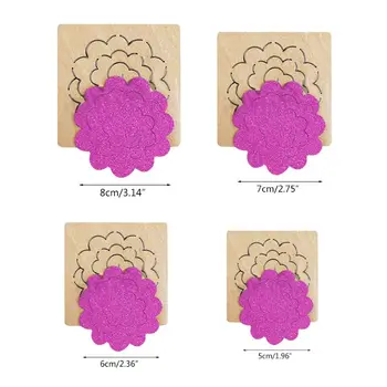 Combination Flower Wooden Cutting Dies Stencil Scrapbooking Album Craft Decor 
Combination Flower Wooden Cutting Dies Stencil Scrapbooking Album Craft Decor