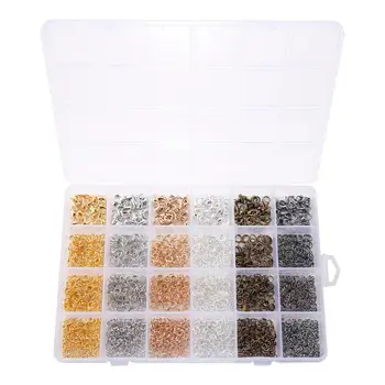 6 colors 2040 pcs/box 4mm 5mm 6mm Jump Rings 7*12mm Lobster Clasps Combination DIY Jewelry Findings Making Supplies Wholesale
6 colors 2040 pcs/box 4mm 5mm 6mm Jump Rings 7*12mm Lobster Clasps Combination DIY Jewelry Findings Making Supplies Wholesale