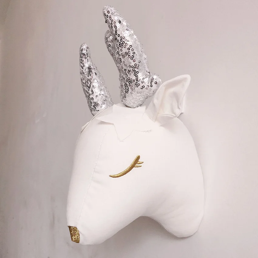 Kids Girl Room Decoration 3D Animal Heads Wall Hanging Decor Milu deer Elephant Unicorn doll Nursery stuffed Room Decoration
Kids Girl Room Decoration 3D Animal Heads Wall Hanging Decor Milu deer Elephant Unicorn doll Nursery stuffed Room Decoration