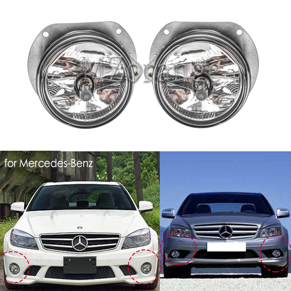 2 шт. противотуманные фары для Mercedes-Benz W204 C300 C350 W164 ML320 W251 R350 SL63 AMG | Автомобили и
