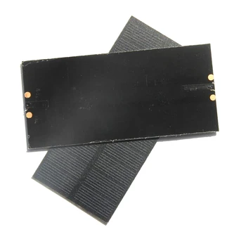 1.3W 5V Solar Cell Module Monocrystalline PET Solar Panel DIY Solar Battery Charger For 3.7v 131*61MM Wholesale 50pcs 
1.3W 5V Solar Cell Module Monocrystalline PET Solar Panel DIY Solar Battery Charger For 3.7v 131*61MM Wholesale 50pcs