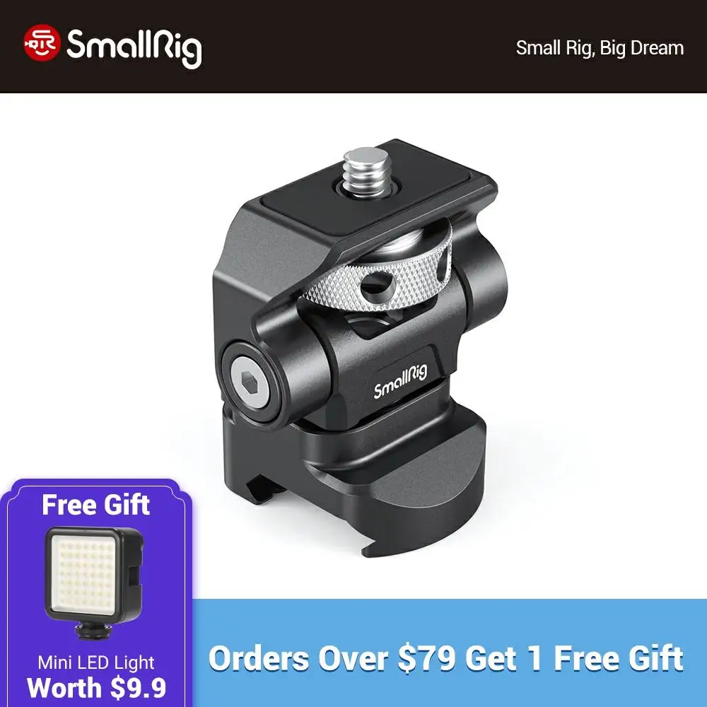 SmallRig Swivel and Tilt Adjustable Monitor Mount With NATO Clamp Mount For Camera/Light/Microphone Dslr Diy Accessories -2906
SmallRig Swivel and Tilt Adjustable Monitor Mount With NATO Clamp Mount For Camera/Light/Microphone Dslr Diy Accessories -2906