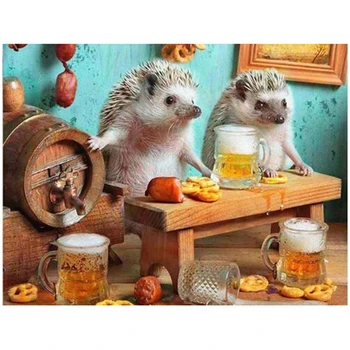 5d Diy Diamond Painting Hedgehog Wall Art Handmade Cross Stitch Pictures Animals Home Decal Full Round Drill Embroidery Gifts
5d Diy Diamond Painting Hedgehog Wall Art Handmade Cross Stitch Pictures Animals Home Decal Full Round Drill Embroidery Gifts