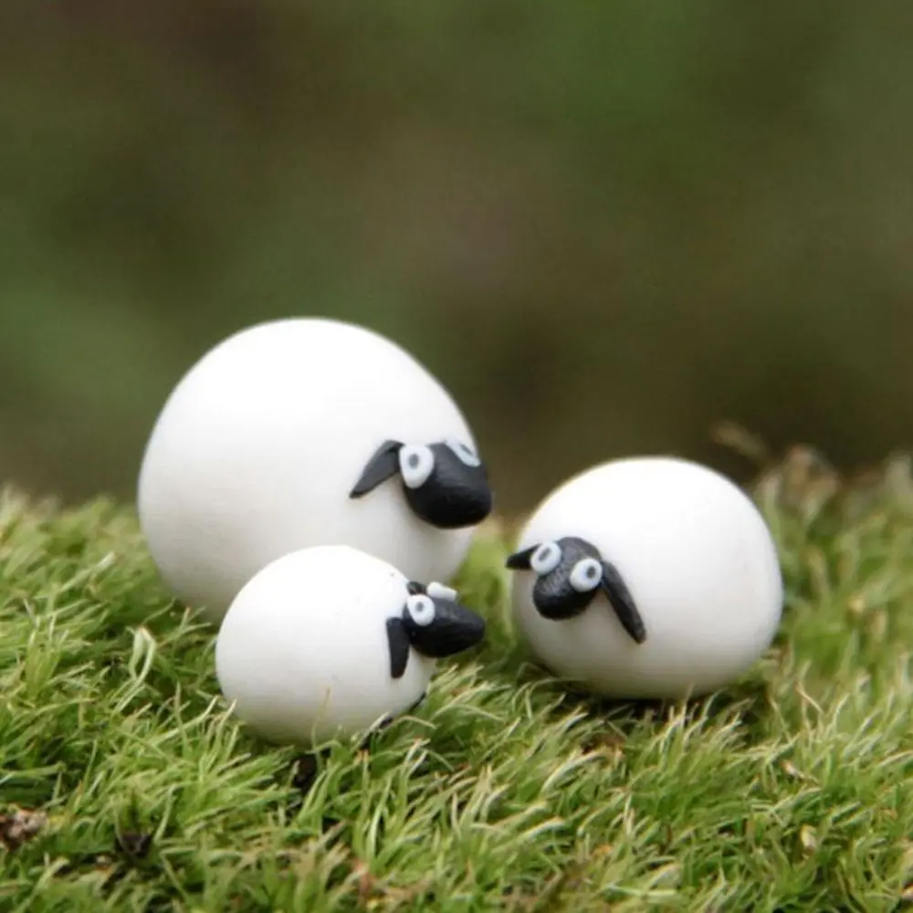 3 Pcs 3 Style Cute Sheep Easter Miniature mutton Animal Figurine Resin Craft Mini Sheep Ornament fairy garden supplies
3 Pcs 3 Style Cute Sheep Easter Miniature mutton Animal Figurine Resin Craft Mini Sheep Ornament fairy garden supplies