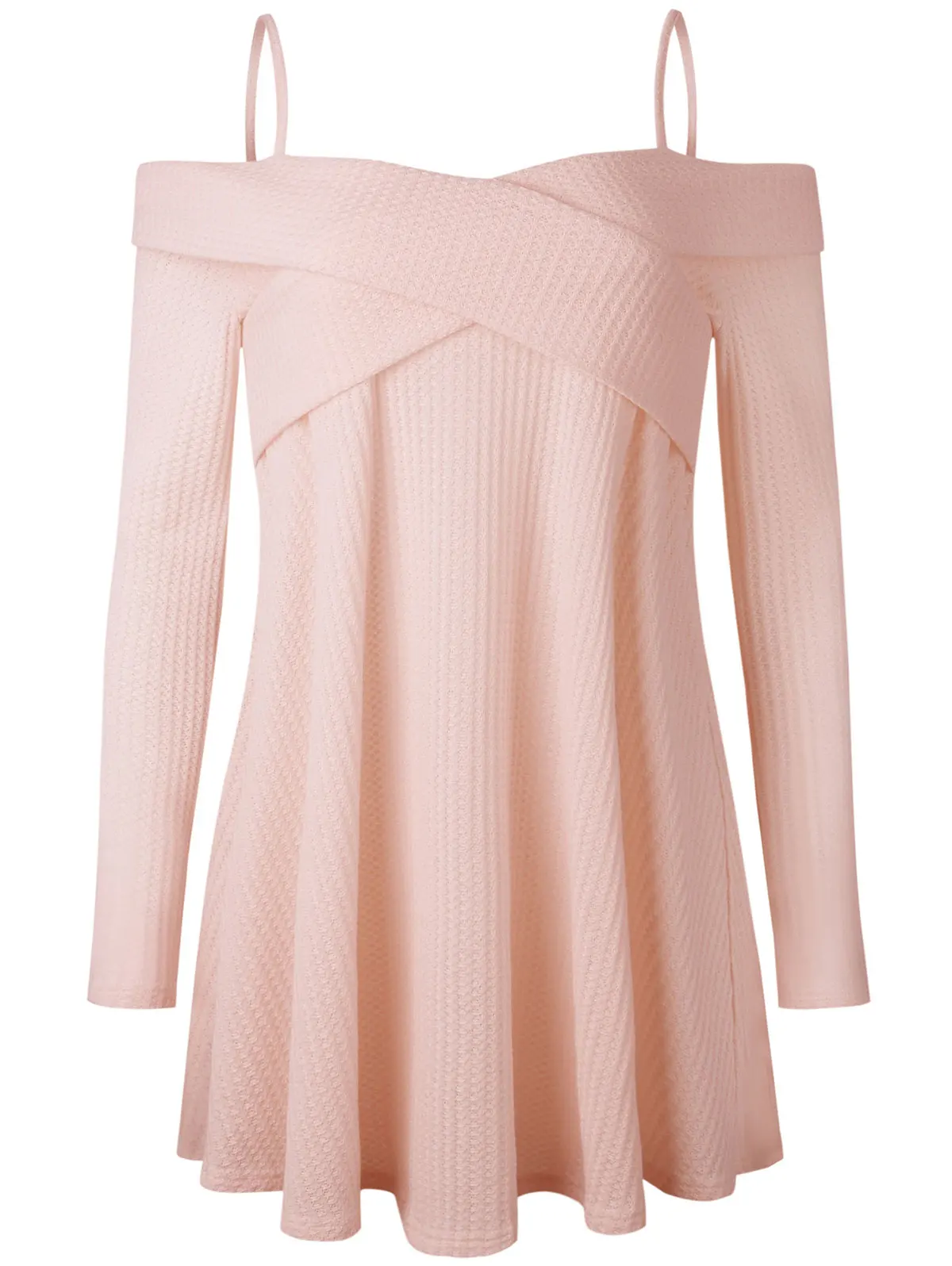 ROSEGAL Spaghetti Strap Crisscross Tunic Sweater Sling Womens Cold Shoulder Knitted Pullovers Solid Loose Long Sleeve Tops Multi
ROSEGAL Spaghetti Strap Crisscross Tunic Sweater Sling Womens Cold Shoulder Knitted Pullovers Solid Loose Long Sleeve Tops Multi