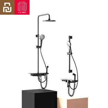 Youpin Diiib Bathroom Shower Mixer Tap Black Rainfall Shower Faucets Set Single Lever Bathtub Shower Faucet with Storage Shelf
Youpin Diiib Bathroom Shower Mixer Tap Black Rainfall Shower Faucets Set Single Lever Bathtub Shower Faucet with Storage Shelf