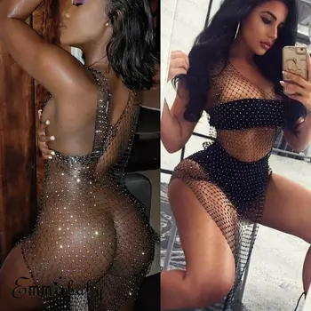 US Women Summer Lace Crochet Bikini Cover Up Swimwear Bathing Suit Beach Dress Ruffled diamond mesh beach dress
US Women Summer Lace Crochet Bikini Cover Up Swimwear Bathing Suit Beach Dress Ruffled diamond mesh beach dress