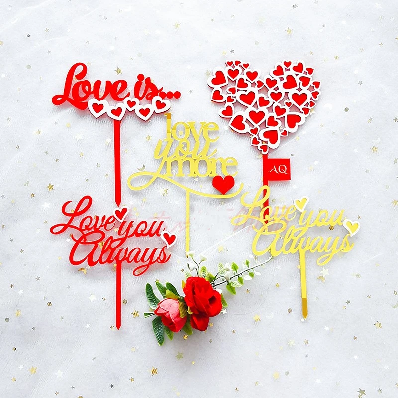 Ins Love You More Golden Acrylic Cake Topper Love Shape Red Cake Topper для Дня Святого Валентина, свадьбы
Ins Love You More Golden Acrylic Cake Topper Love Shape Red Cake Topper для Дня Святого Валентина, свадьбы