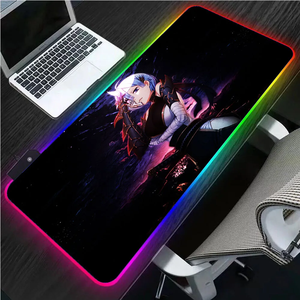 Anime Girl Rem Re Zero RGB Gaming Mouse Pad Gamer Computer LED Lighting USB Anime Mouse Pad Colorful Luminous Desk Mat Mousepad
Anime Girl Rem Re Zero RGB Gaming Mouse Pad Gamer Computer LED Lighting USB Anime Mouse Pad Colorful Luminous Desk Mat Mousepad
