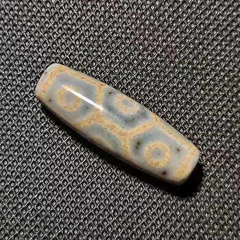 080716 Tibet Agate DZI Beads 13*39.5mm White Agate Tortoiseshell 9 Eyes DZI Men and Women Jewelry DIY Free Shipping
080716 Tibet Agate DZI Beads 13*39.5mm White Agate Tortoiseshell 9 Eyes DZI Men and Women Jewelry DIY Free Shipping