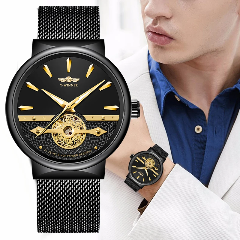 WINNER creative hollow dial mechanical men's watch fashion brand business casual men's watch luminous waterproof male clock 
WINNER creative hollow dial mechanical men's watch fashion brand business casual men's watch luminous waterproof male clock