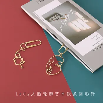Cute Beautiful Girl Face Pendant Paper Clip Creative Student Bookmark Shape Paper Clip Stationery Office Folder
Cute Beautiful Girl Face Pendant Paper Clip Creative Student Bookmark Shape Paper Clip Stationery Office Folder
